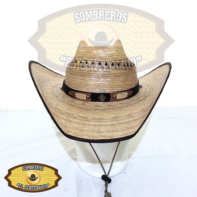 Sombrero Sahuayo Quemado 8 Segundos