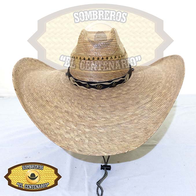 Sombrero Sahuayo Quemado 8 Segundos